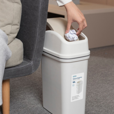 Thùng Rác Nắp Lật Hiro 5L-10L-15L Inochi