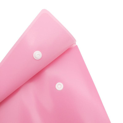 Bìa Nút Màu Pastel F4 - Thiên Long CBF-003 - Hồng Pastel (Sức Chứa 125 Tờ A4)