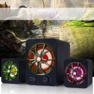 Hàng Chính Hãng - Loa Máy Vi Tính SADA D-207, Hỗ Trợ Led, Bluetooth 5.0