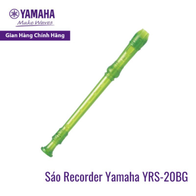 Sáo dọc Recorder Soprano Rainbow YAMAHA YRS-20BG kèm túi đựng - Tiêu chuẩn giáo dục quốc tế
