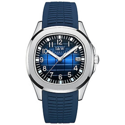 Đồng Hồ Nam I&W Carnival 722G Chính Hãng Full Box Chống Nước Kính Chống Xước Dây Silicon Cao Cấp BH 60T (Máy Cơ Tự Động)