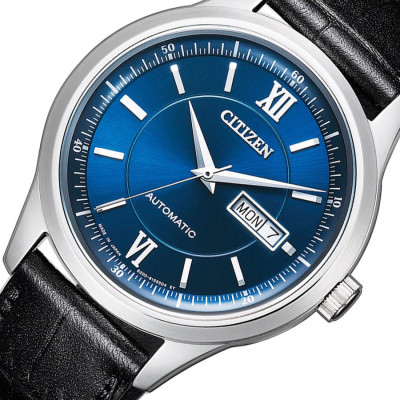 Đồng Hồ Nam Citizen Dây Da NY4050-03L - Mặt Xanh (Sapphire)