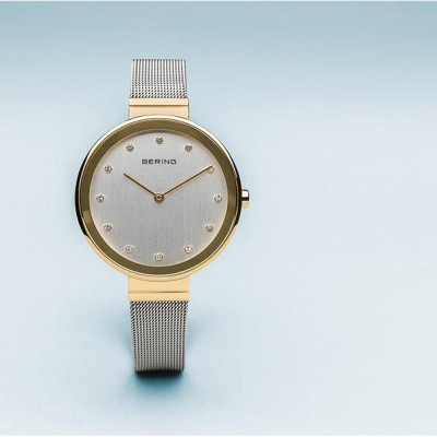 Đồng Hồ Nữ Bering Classic Màu Bạc 12034-010