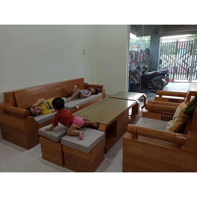 Bàn ghế phòng khách cao cấp Kim Cương Đối