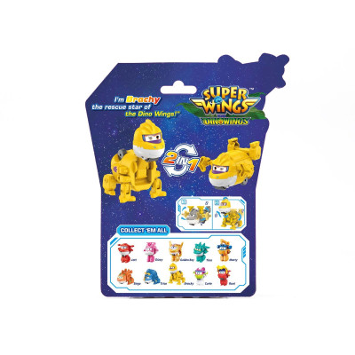 Đồ Chơi Robot Biến Hình Cỡ Nhỏ Khủng Long Brachy Cứu Hộ SUPERWINGS YW790043