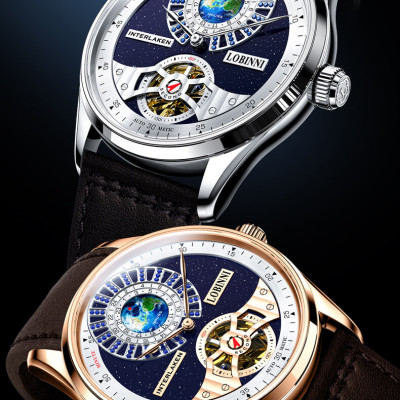 Đồng hồ nam LOBINNI L16038-2 Chính Hãng Thụy Sỹ