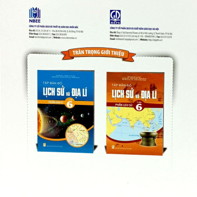 Tập Bản Đồ Lịch Sử Và Địa Lí 6 - Phần Địa Lí (2023)
