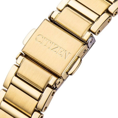 Đồng Hồ Nữ Citizen Dây Thép Không Gỉ EM0523-86P - Mặt Vàng