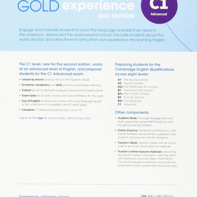 Gold Experience 2Ed C1 Workbook