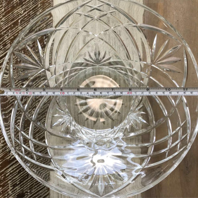 Khay Đựng Kẹo Thuỷ Tinh Pha Lê Ý RCR - Melodia Centerpiece 30.5cm