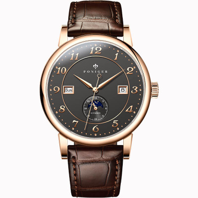 Đồng hồ nam  PONIGER P915-2 Chính hãng Thụy Sỹ