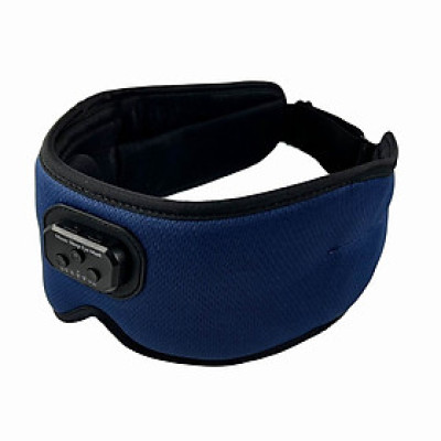 Mặt Nạ Che Mắt Ngủ Có Tai nghe Bluetooth 5.2 3D Ice Silk Nghe Nhạc Thư Giãn, Tập Luyện Yoga, Tránh ánh sáng và âm thanh, tích hợp tiếng ồn trắng có hẹn giờ - Hàng Chính Hãng