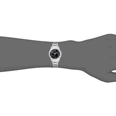 Đồng Hồ Nữ Citizen Dây Thép Không Gỉ FE1030-50E - Mặt Đen