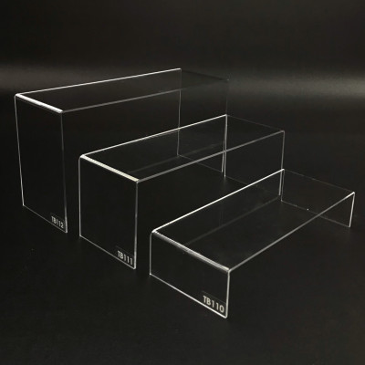 Kệ trưng bày mica 3 mặt uốn Enter TB111 200x80x80mm mica dày 2mm, Kệ livestream, Kệ mica chữ U trong suốt để đồ đa năng (20)