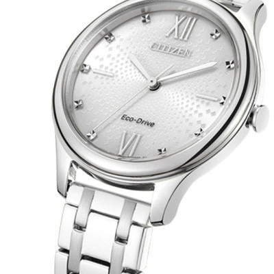 Đồng Hồ Nữ Citizen Dây Thép Không Gỉ EM0500-73A - Mặt Trắng 