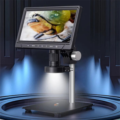 Kính hiển vi kỹ thuật số tích hợp camera Terino HD101-1600X (Phóng đại 1600X, 10.1 Inch IPS HD) - Hàng chính hãng