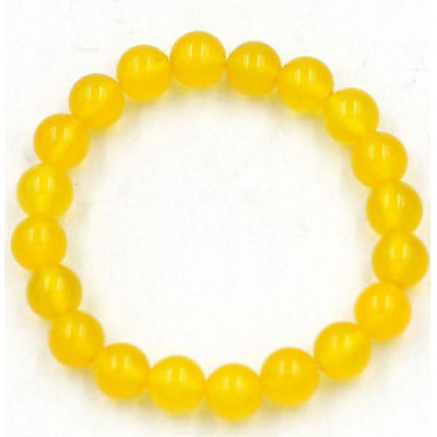 Vòng tay chuỗi hạt hoàng ngọc 8 ly 20 hạt