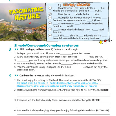 Tiếng Anh 9 Right On! - Workbook (Sách bài tập)