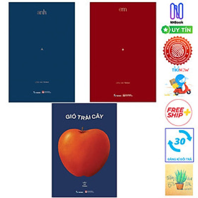 Combo Liêu Hà Trinh : Anh, Em, Giỏ Trái Cây ( Tặng Kèm Sổ Tay)