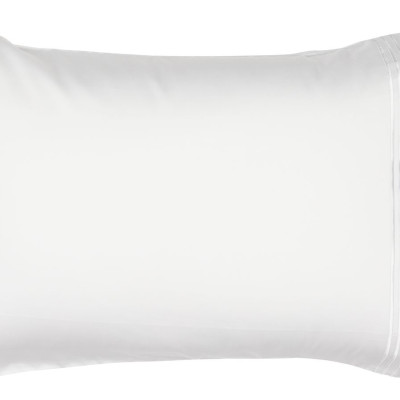 Vỏ gối cotton sateen | JYSK Ea | trắng | R50xD70cm