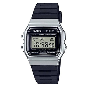 Đồng Hồ Unisex Dây Nhựa CASIO F-91WM-7A | F-91WM-7ADF