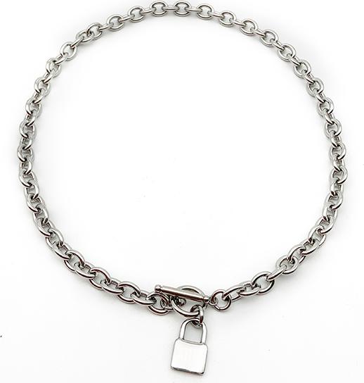 Dây chuyền chain titan bản đại vòng khoá sịn sò