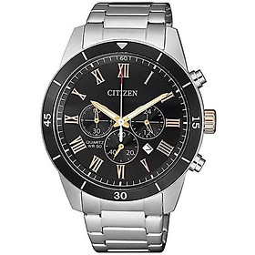 Đồng Hồ Nam Citizen Dây Thép Không Gỉ AN8168-51H - Mặt Xám