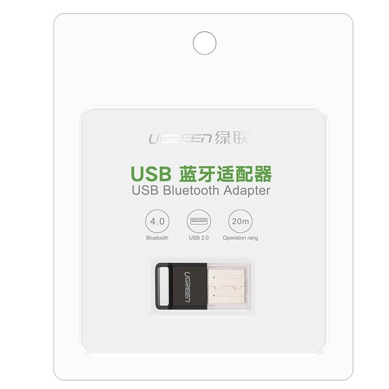 Ugreen UG30524US192TK BT 4.0 màu Đen USB nhận Bluetooth hô trợ APTX - HÀNG CHÍNH HÃNG