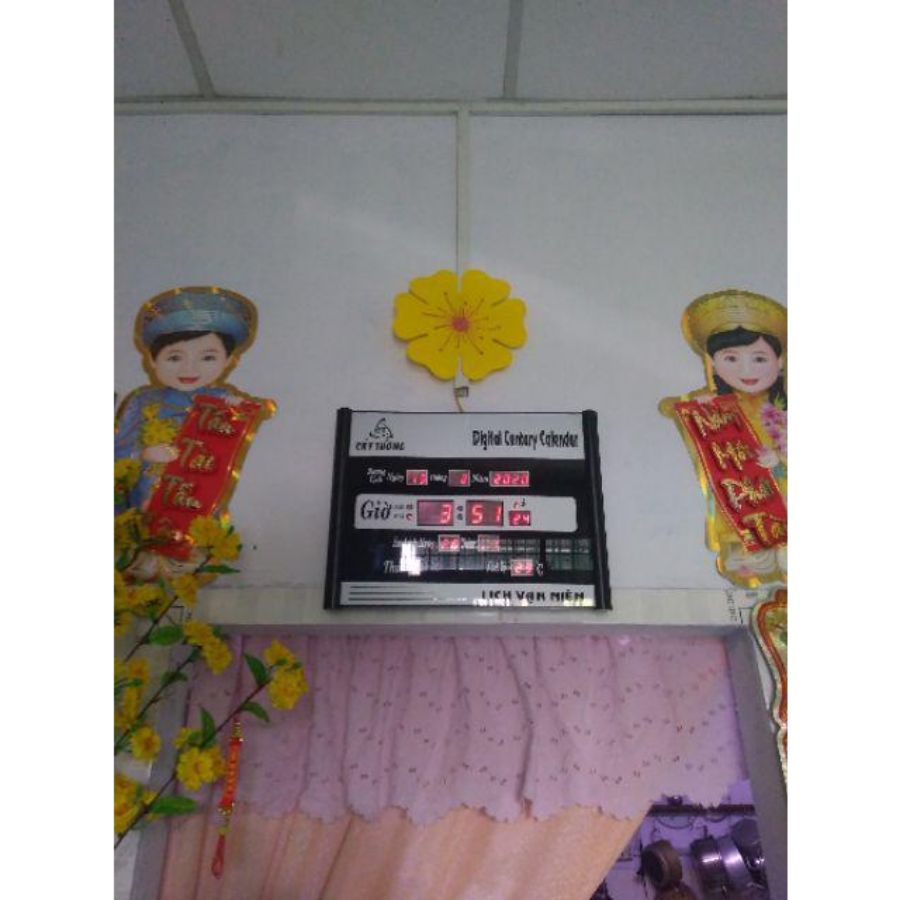 Đồng hồ lịch vạn niên Cát Tường 3A