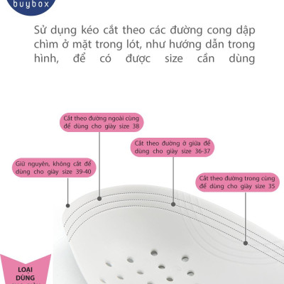 Lót độn mũi giày chống nứt da, chống gãy mũi, chống xẹp mũi và giữ dáng mũi giày căng phồng PK58