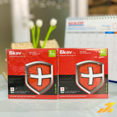 Phần mềm diệt virus BKAV Pro AI: sử dụng cho 1 Thiết bị/năm - Hàng chính hãng