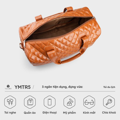 Túi du lịch Yuumy ( Thời trang nữ tiện lợi cỡ lớn - Túi da Seasand YMTR5 )