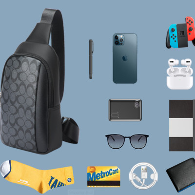 Túi đeo chéo đeo vai nam da tự nhiên cao cấp phong cách mới