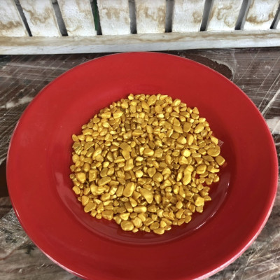 Gạo vàng thần tài phong thủy thờ cúng chiêu tài lộc, cầu may mắn