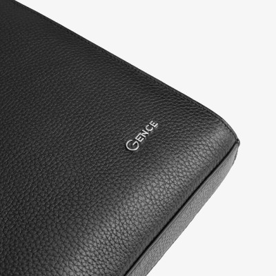 Túi Xách, Cặp Thời Trang Nam Khóa Số Cao Cấp Da Bò Mill CTS12 Đen