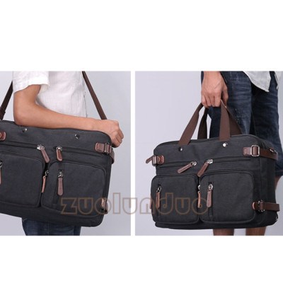 Túi xách du lịch 2 trong 1 vải cavans cao cấp mang phong cách mới