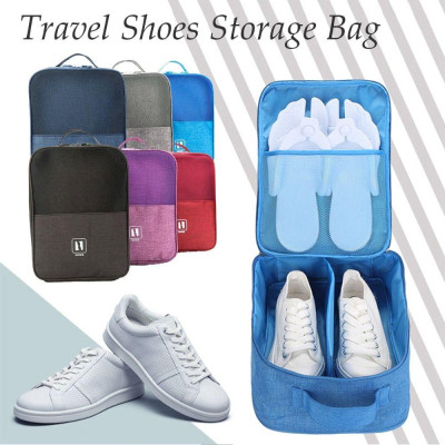 Túi Đựng Giày Dép Du Lịch,Túi Bảo Quản Giày Dép Gắn Vali Du Lịch,Thể Thao Tiện Dụng 3 Ngăn Chống Nước - HENRYSA