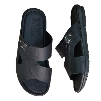 Dép Nam Quai Ngang HÀ NAM Da Bò Thật Cao Cấp DNA2221