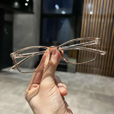 Kính Mắt vuông nhỏ gọng nhựa dẻo nhẹ