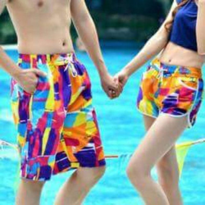 Đồ đôi đi biển cute chất vải đẹp - HÀNG LOẠI 1