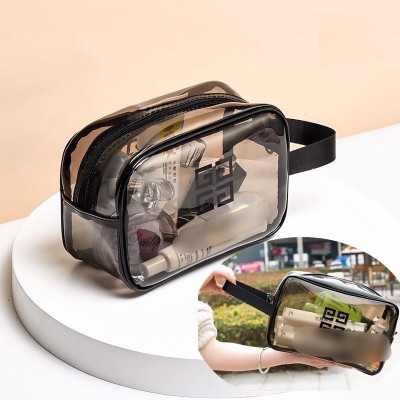 Set 3  Túi Đựng Mỹ Phẩm Trong Suốt Chống Thấm Nước Đa Dạng Kích Thước Đi Biển Đi Bơi Tiện Lợi Du Lịch