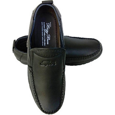 Giày Mọi Nam BIGGBEN Da Bò Thật Cao Cấp GM33