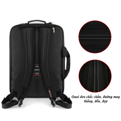Cặp sách đa năng học sinh, cặp xách laptop Xbags Simple