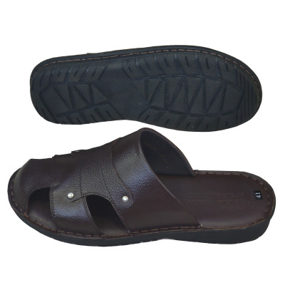 Dép Bít Mũi Nam HÀ NAM Da Bò Thật Cao Cấp GSB2087