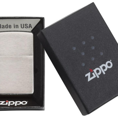 Bật lửa Zippo Armor Brush Chrome 162