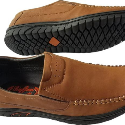 Giày Mọi Nam Da Bò BIGGBEN Cao Cấp GM235