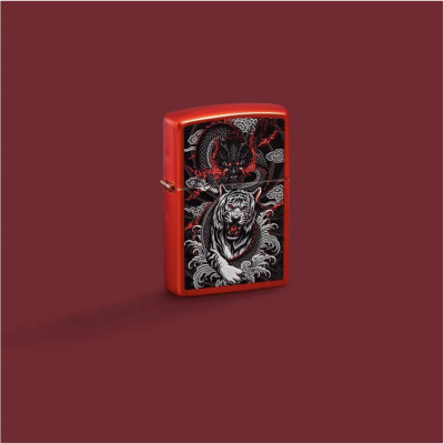 Bật lửa Zippo 48933 Dragon Tiger Design - Chính hãng 100%