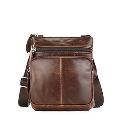 Túi đeo chéo nam DA BÒ THẬT phong cách mới  - BEE GEE DCN9281