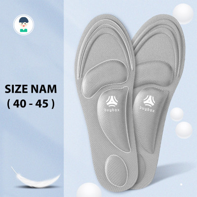 01 cặp lót giày thể thao 4D có gờ chống sốc giảm mỏi gang bàn chân - buybox - BBPK36