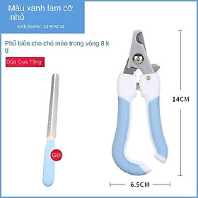 Kéo cắt móng có dũa móng cho chó mèo (màu giao ngẫu nhiên) Thú Cưng